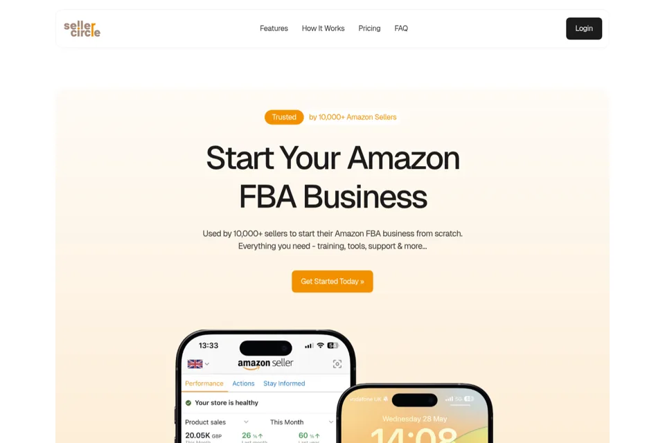 Landing page preview