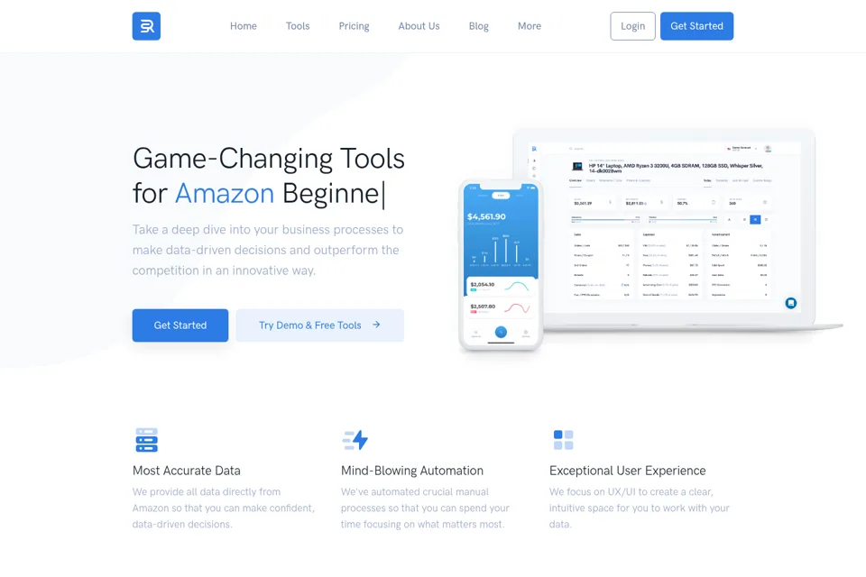 Landing page preview