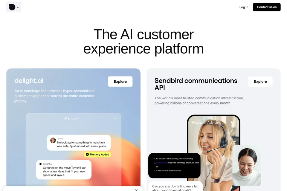 Landing page preview
