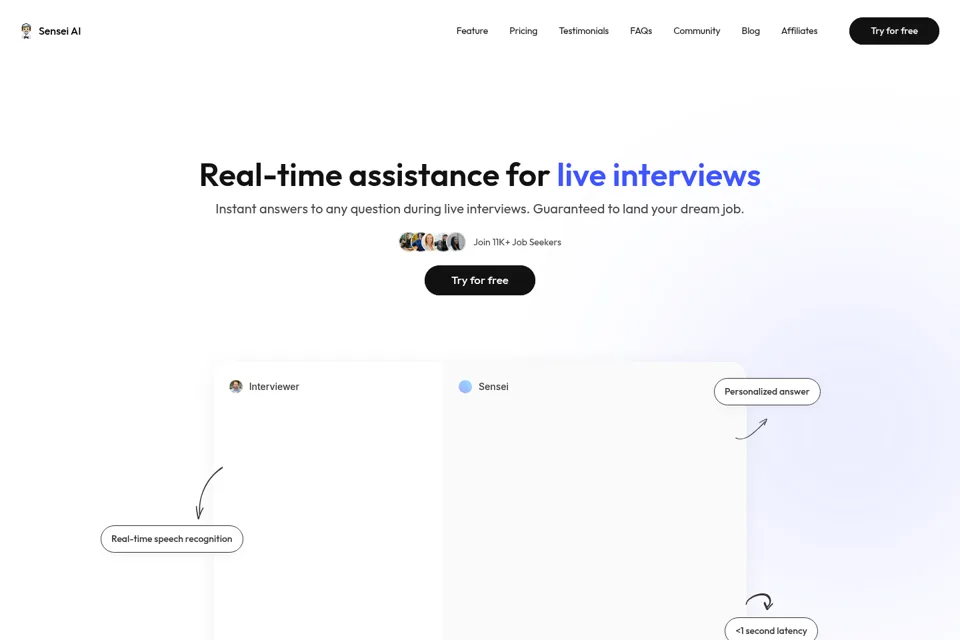 Landing page preview