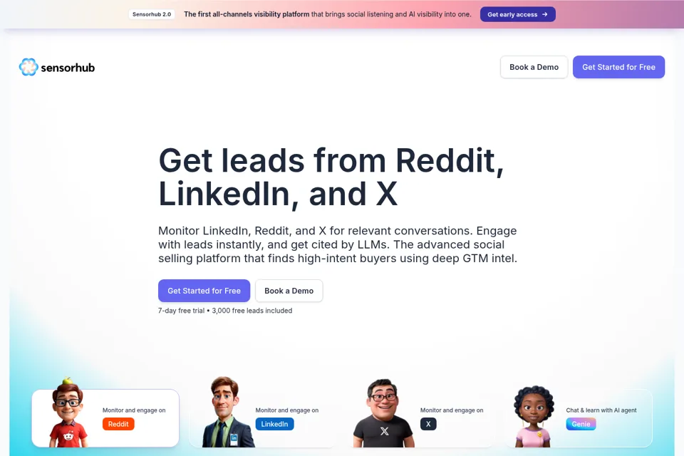 Landing page preview