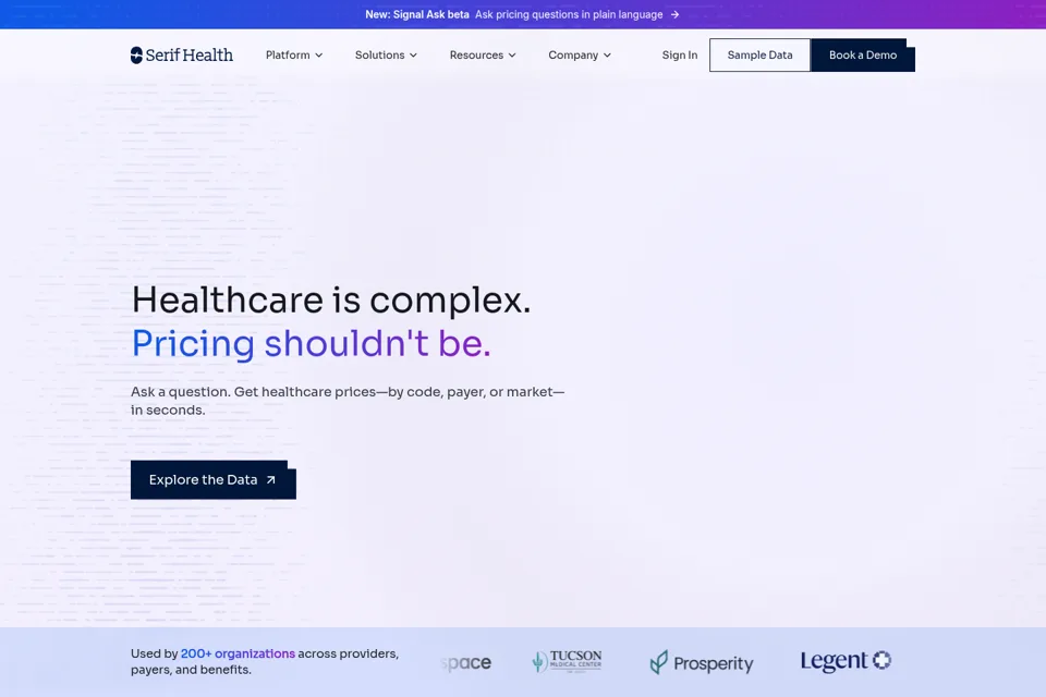 Landing page preview