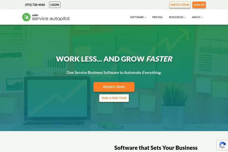 Landing page preview