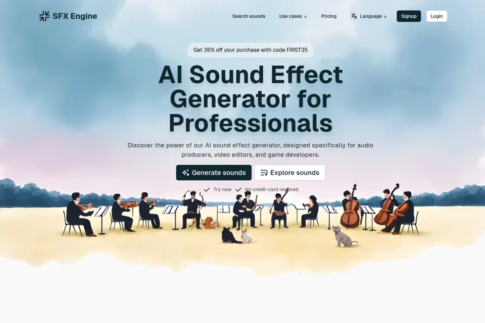 Landing page preview