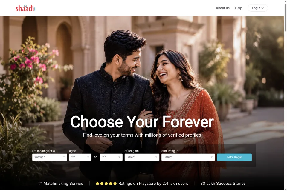 Landing page preview