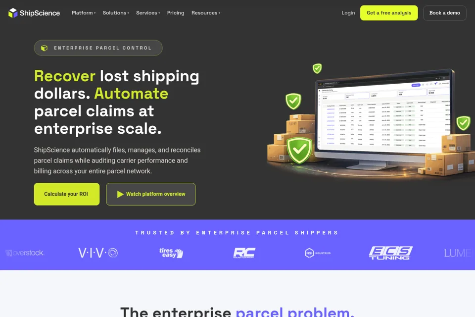 Landing page preview