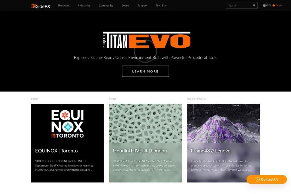 Landing page preview