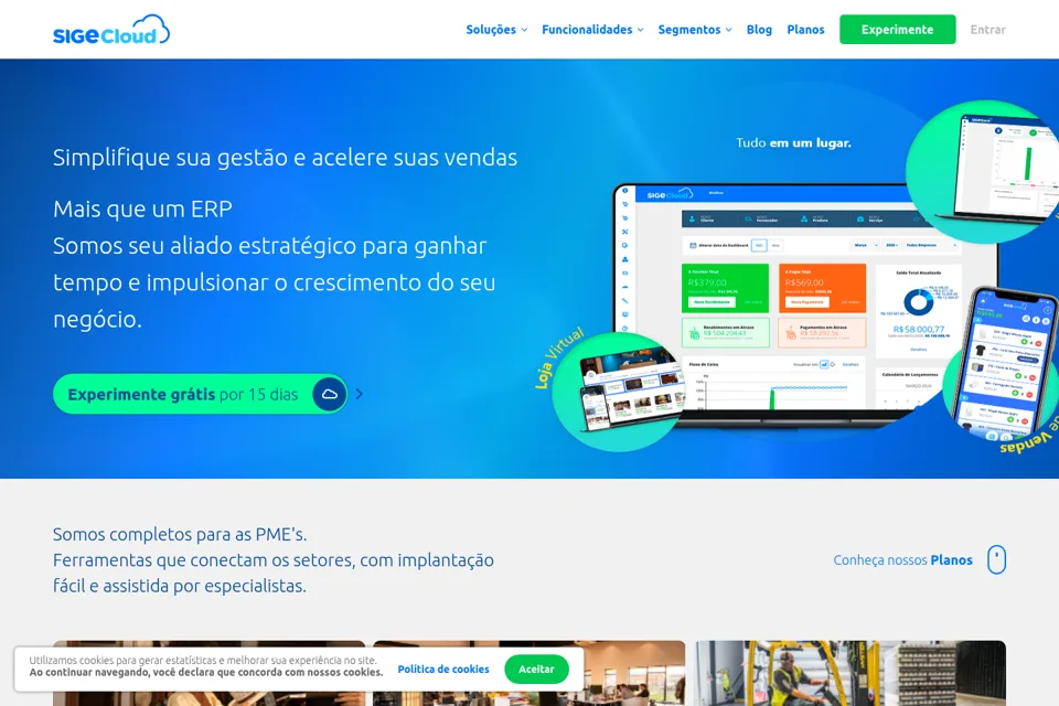 Landing page preview