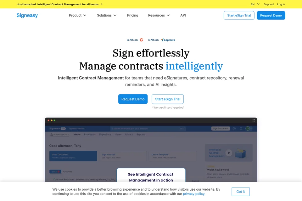 Landing page preview