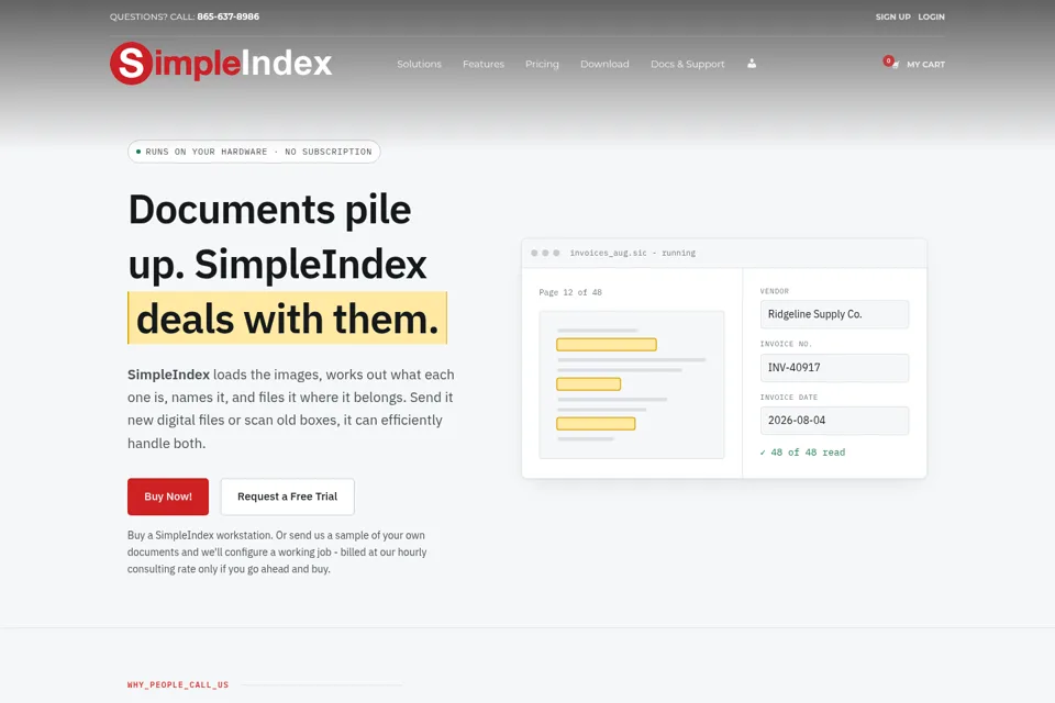 Landing page preview