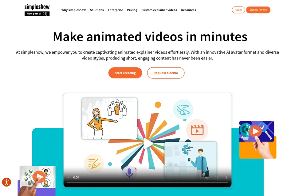 Landing page preview
