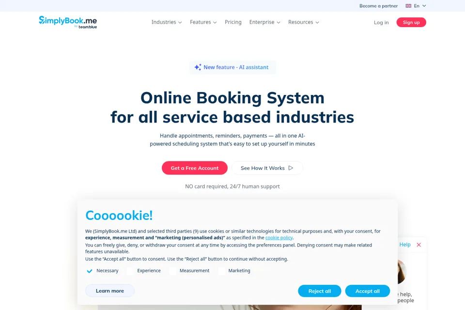 Landing page preview