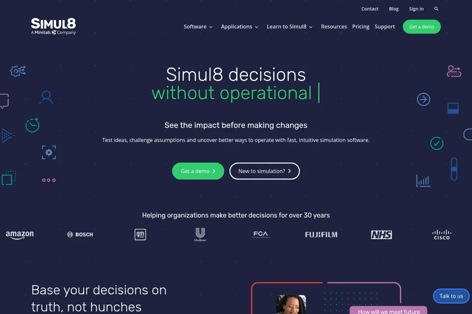 Landing page preview