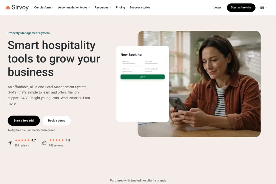 Landing page preview
