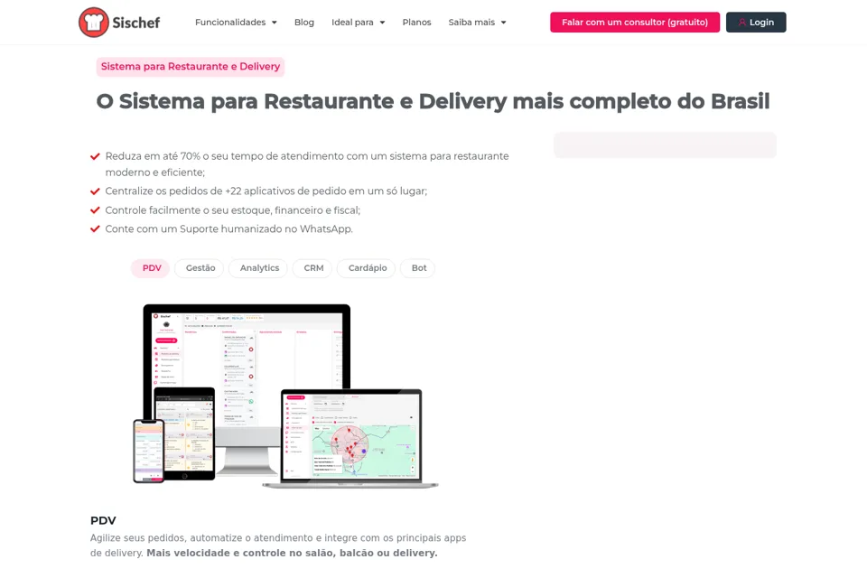 Landing page preview