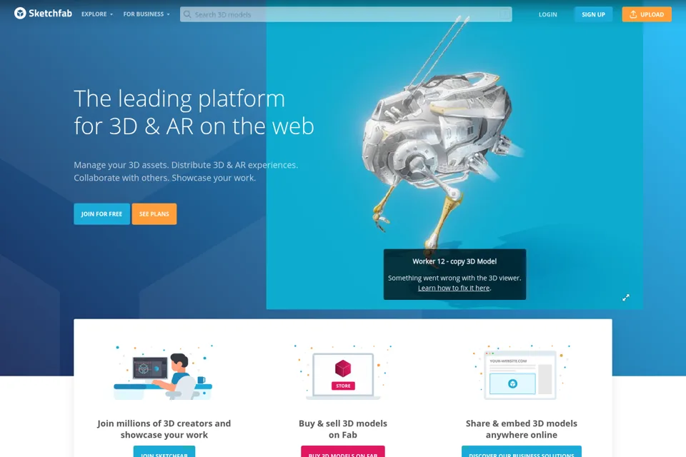 Landing page preview