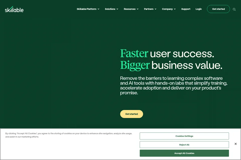 Landing page preview