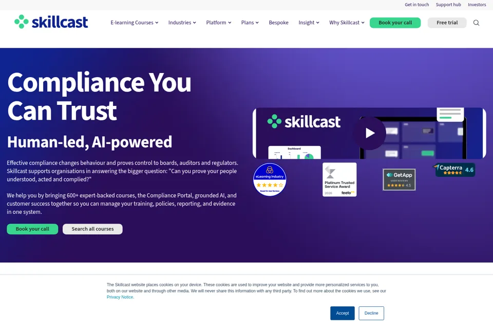 Landing page preview