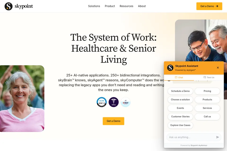 Landing page preview