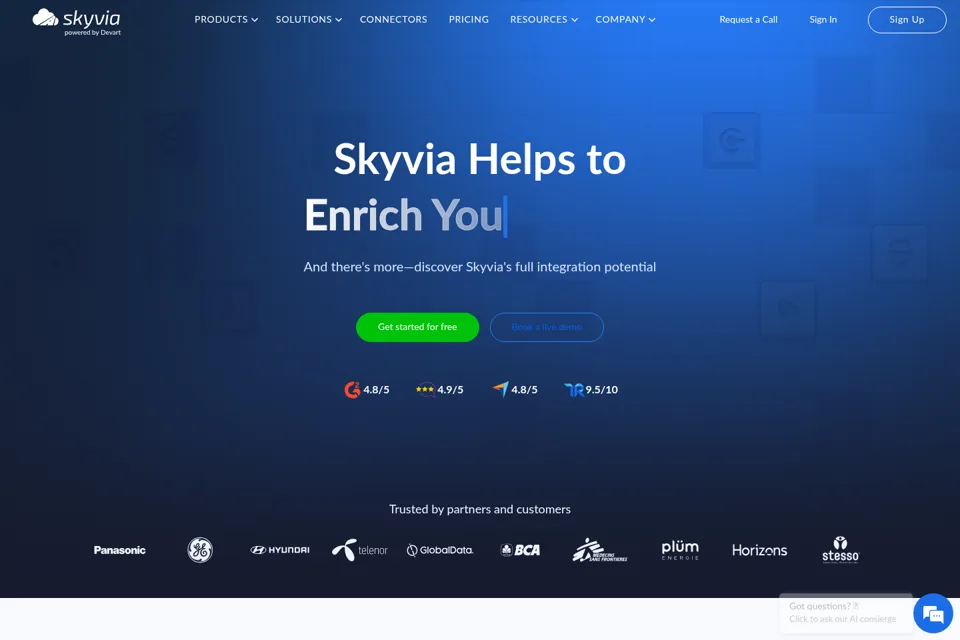 Landing page preview