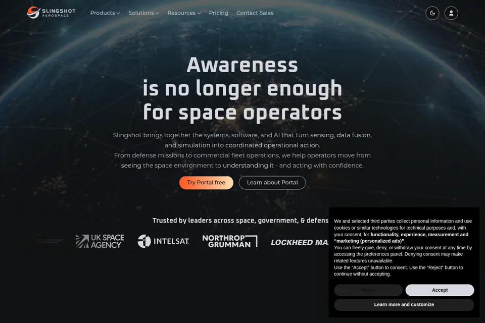 Landing page preview