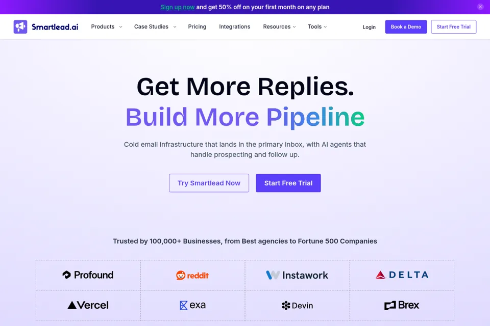 Landing page preview