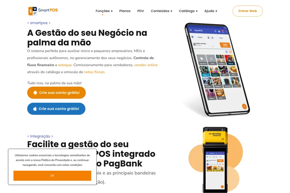 Landing page preview
