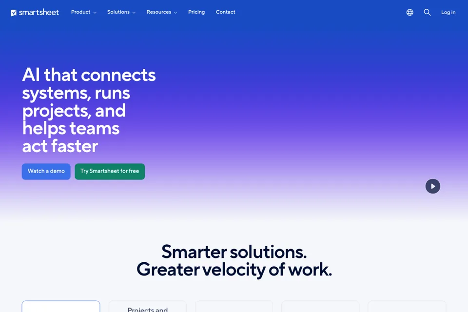 Landing page preview