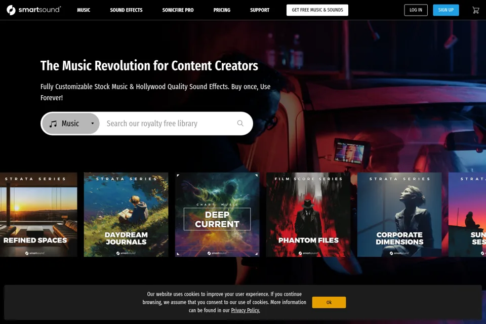 Landing page preview