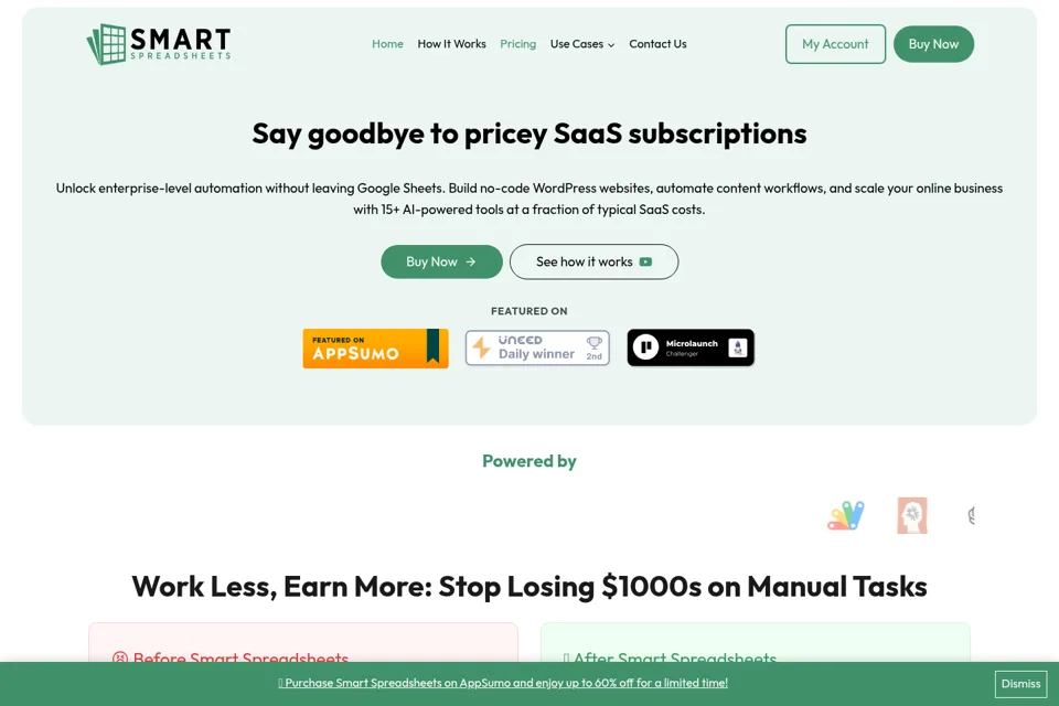 Landing page preview