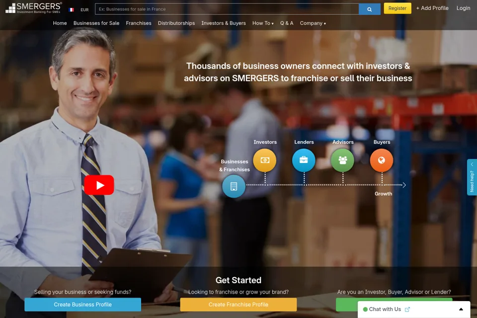 Landing page preview