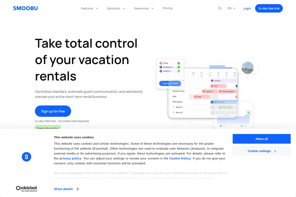 Landing page preview