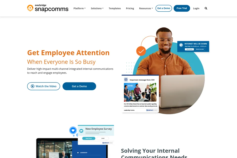 Landing page preview