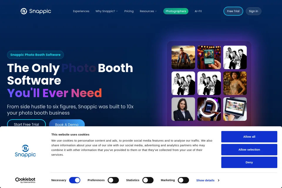 Landing page preview
