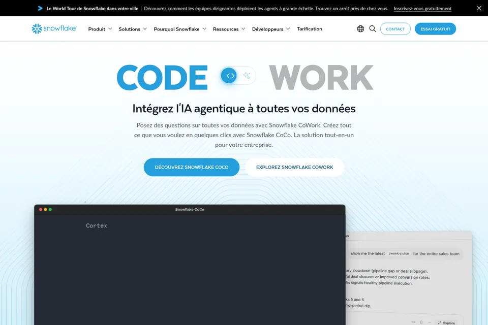 Landing page preview
