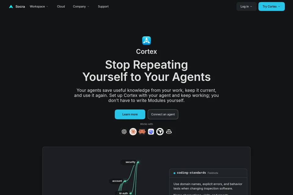 Landing page preview