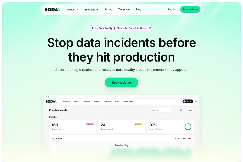Landing page preview