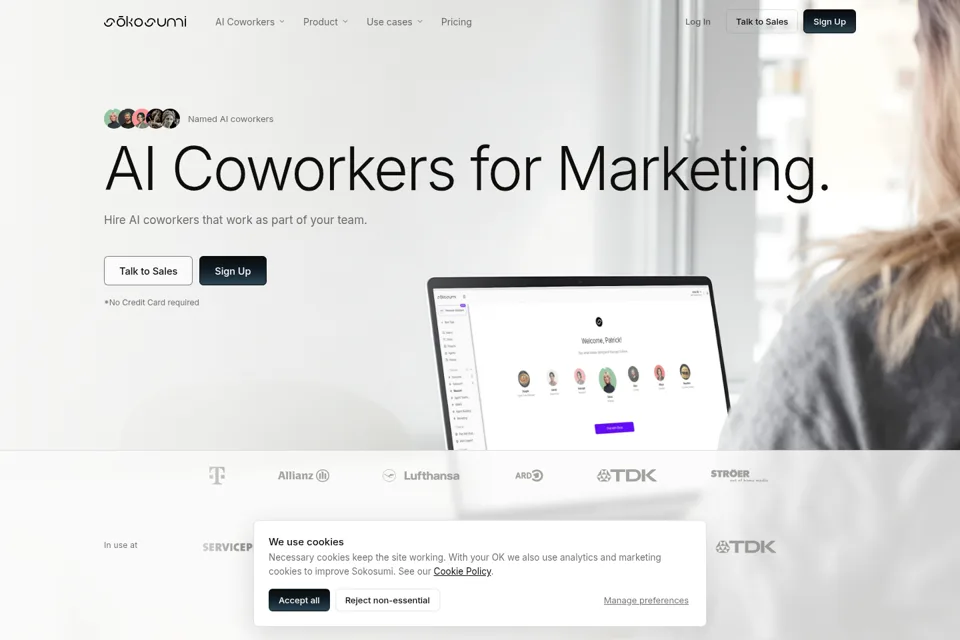 Landing page preview
