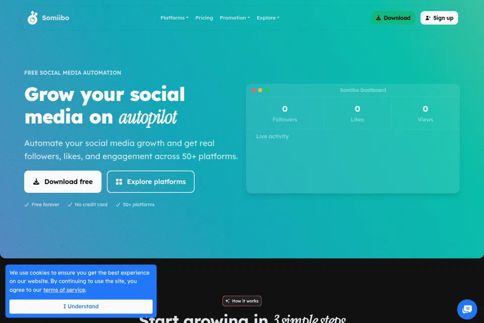 Landing page preview