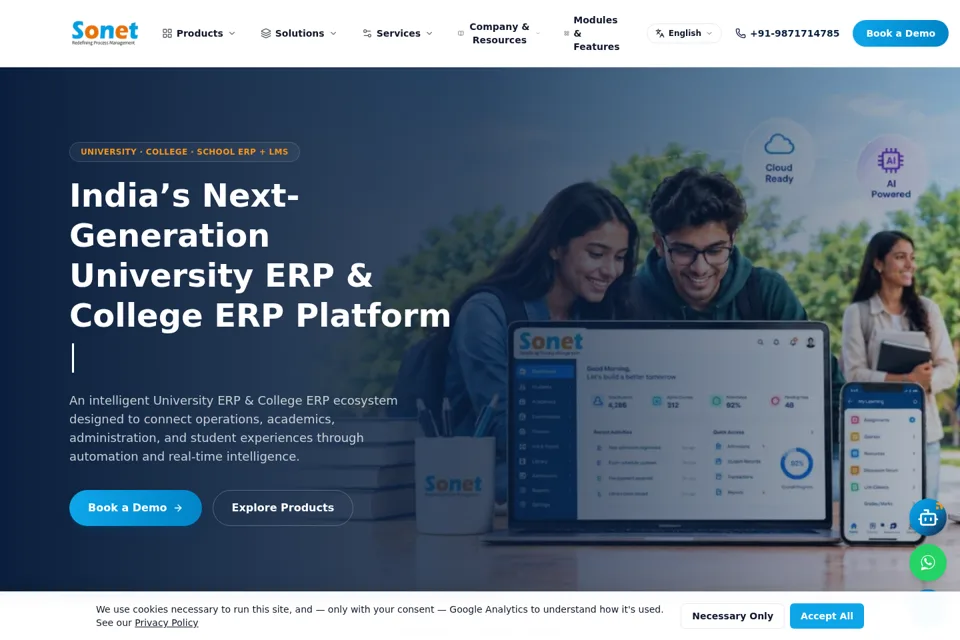 Landing page preview