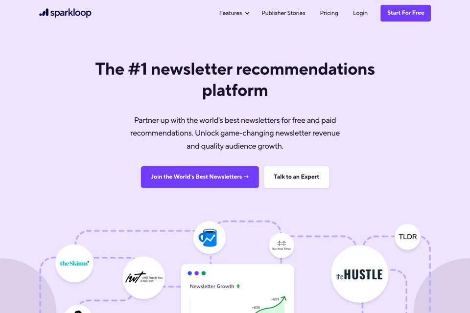 Landing page preview