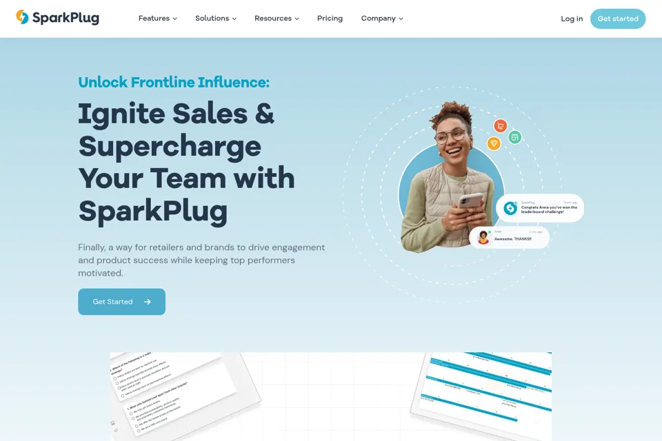 Landing page preview