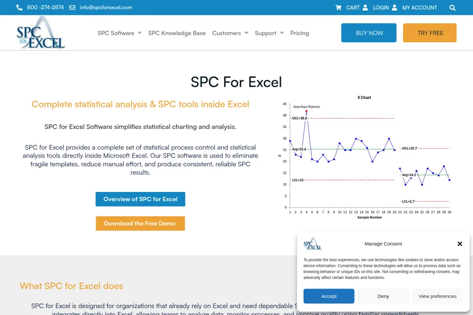Landing page preview