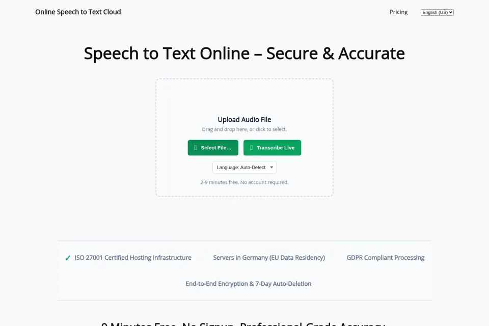 Landing page preview