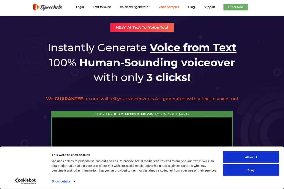 Landing page preview