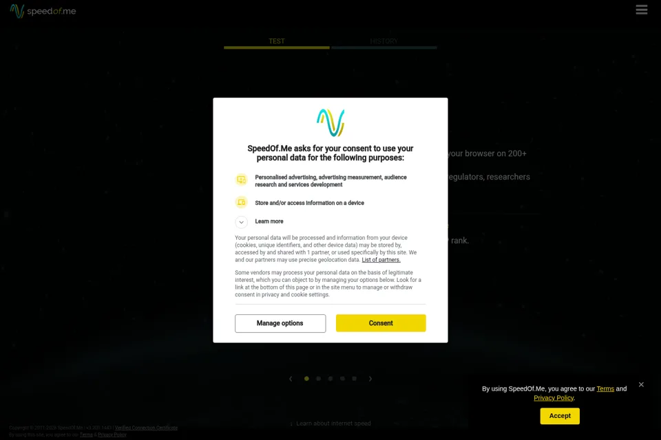 Landing page preview