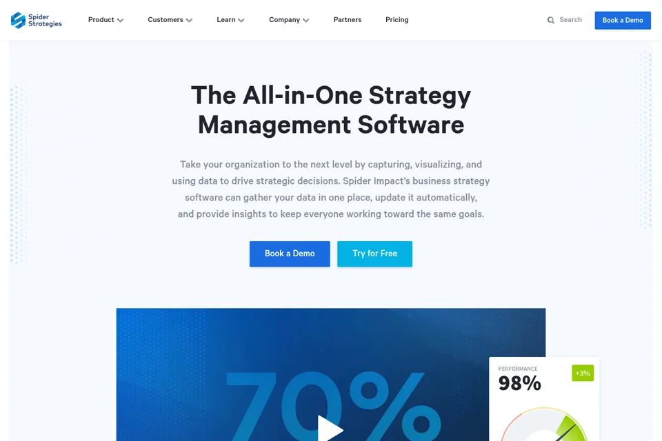 Landing page preview