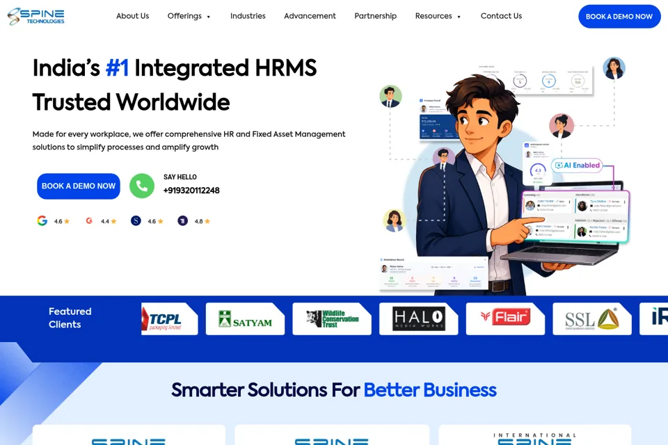 Landing page preview