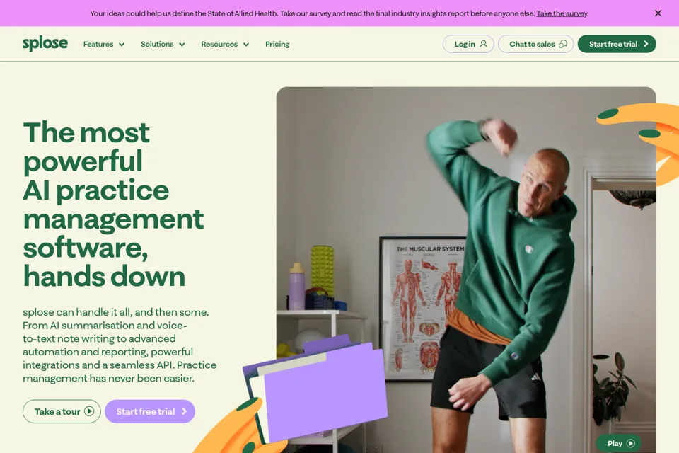 Landing page preview