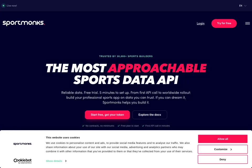 Landing page preview